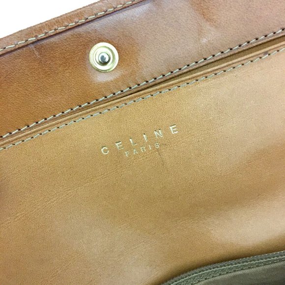 CELINE C Macadam PVC Long Bifold Wallet - Picture 8 of 8